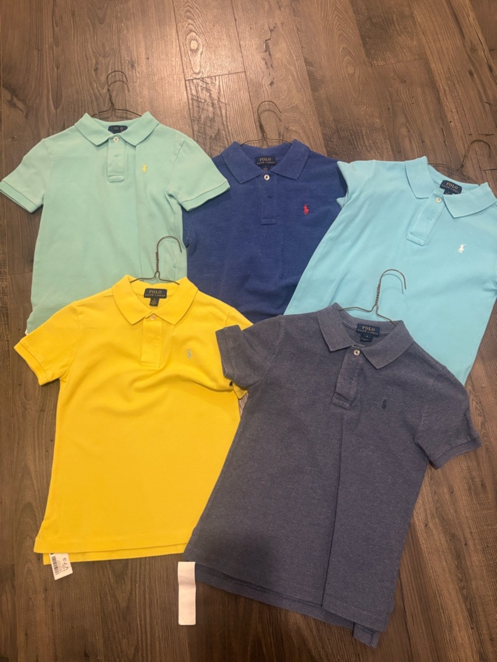 5 pieces Ralph Lauren Kids Polo Shirt -